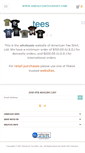 Mobile Screenshot of americanteeshirt.com